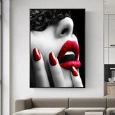 Toile - Red Lips